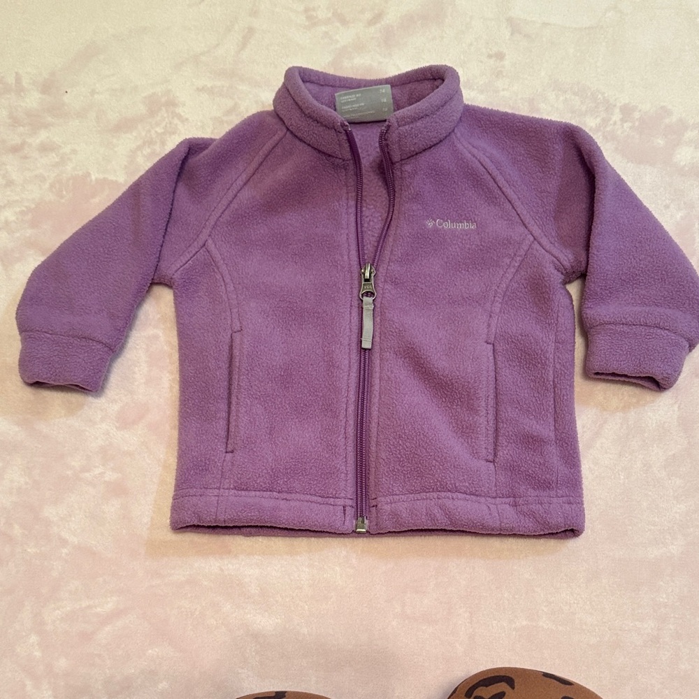 Columbia Purple Fleece Jacket